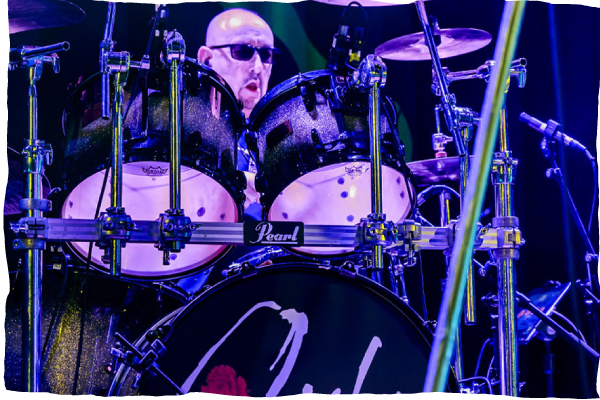 Harry James behind the kit